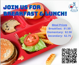 Breakfast and Lunch Prices